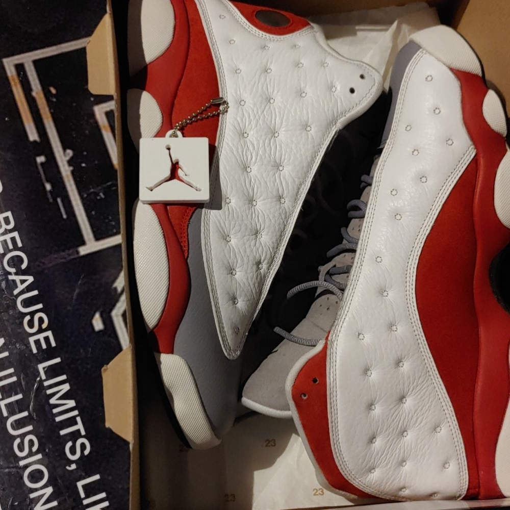 Jordan retro 13s. Grey Toe. 2014 release.